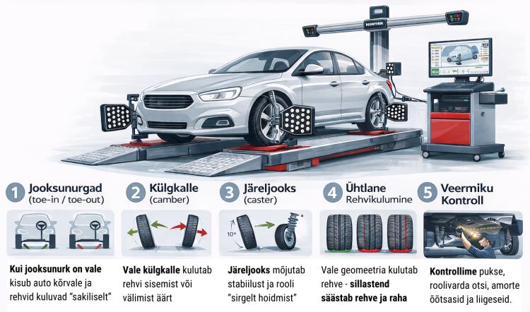 Sillastend ja tööde käigu selgitus - Autoluks OÜ